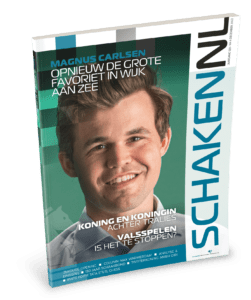 Nummer 2 van blad Schaken.nl met Magnus Carlsen op de cover.