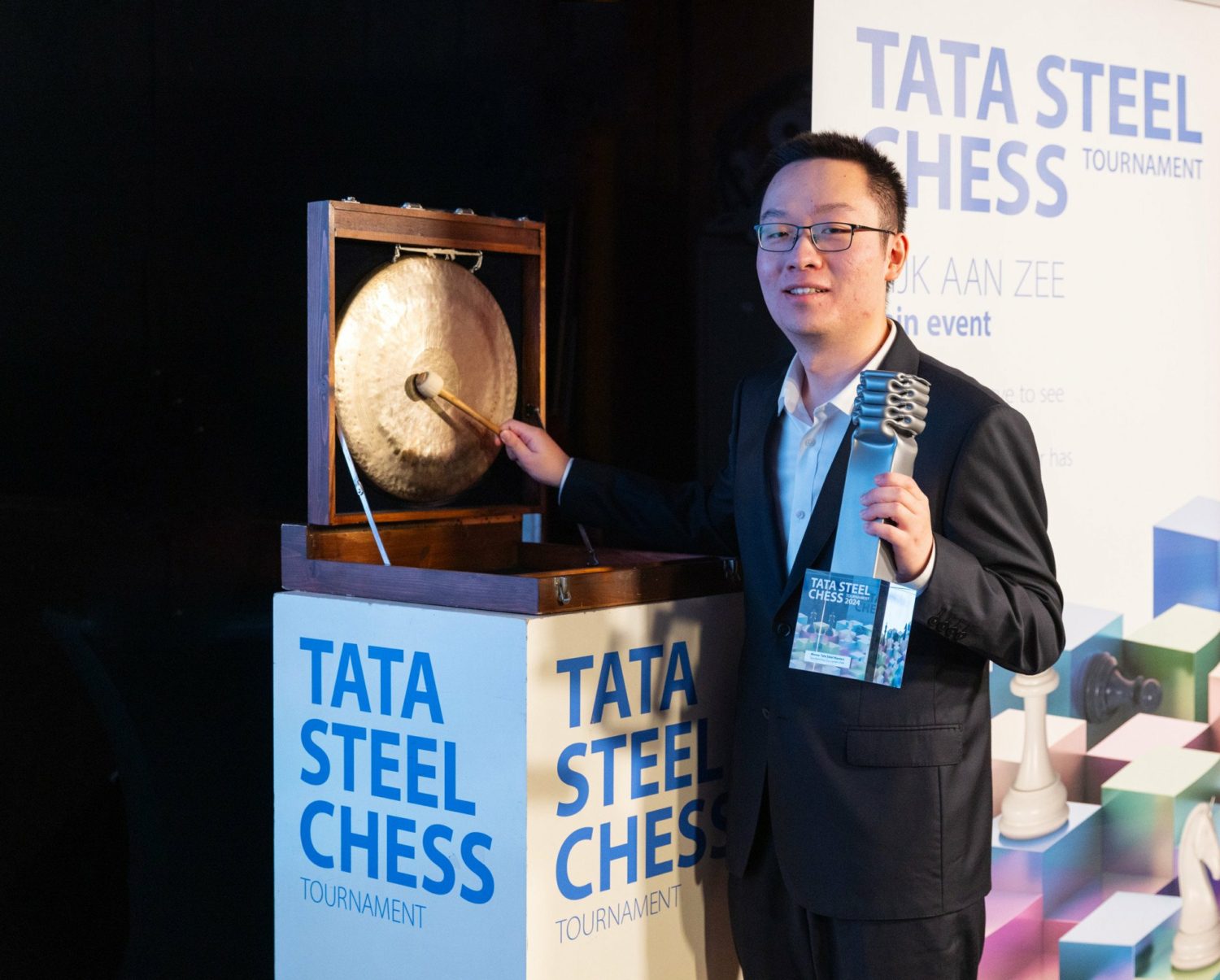 Wei Yi winnaar Tata Steel toernooi in Wijk aan Zee Schaken