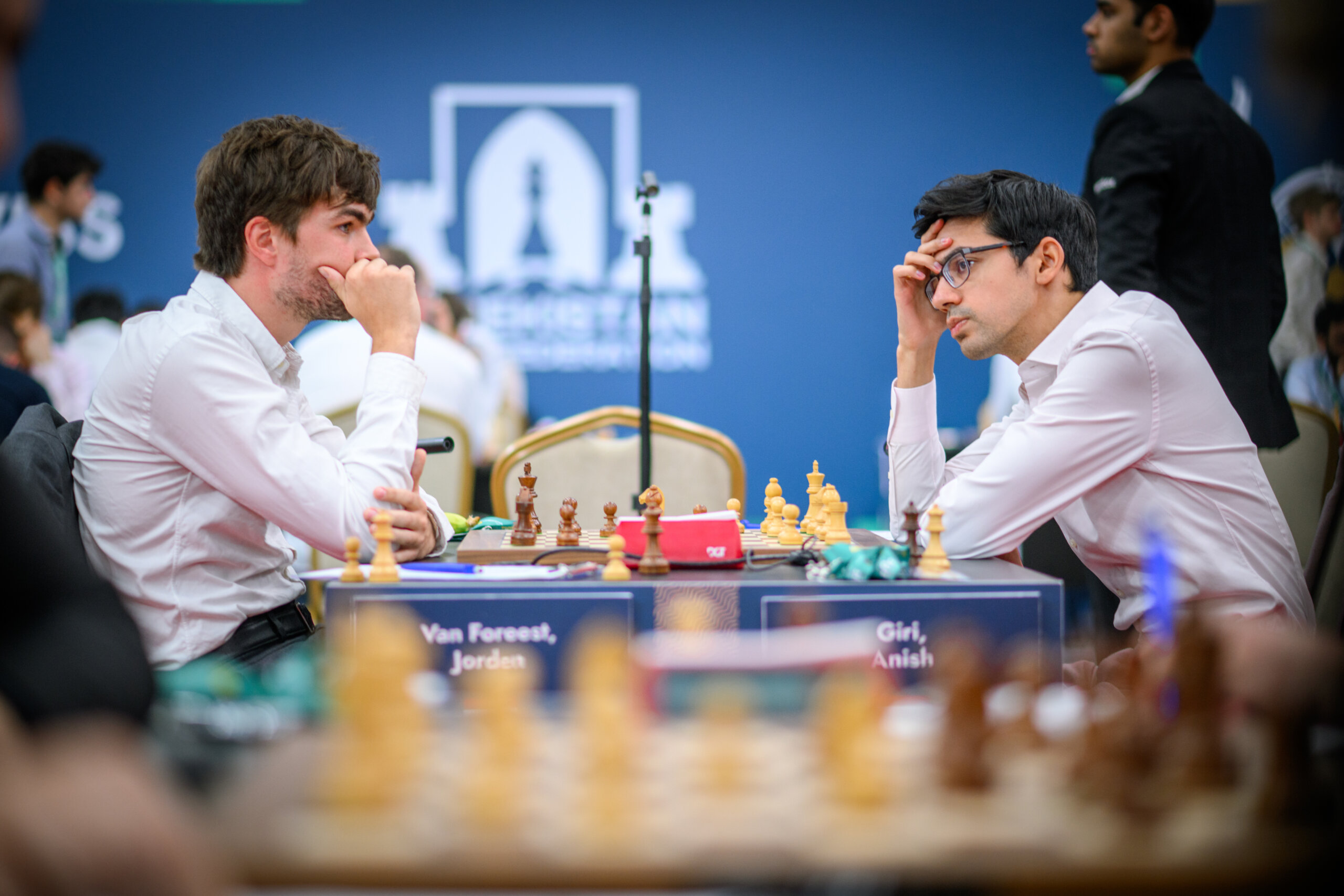 Jorden-Anish FIDE Grand Swiss - foto Michal Walusza FIDE