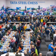 Speelzaal Tatasteel Chess Tournament (foto Org)