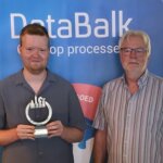 Thomas Beerdsen en voorzitter KNSB Dirk Hoogland