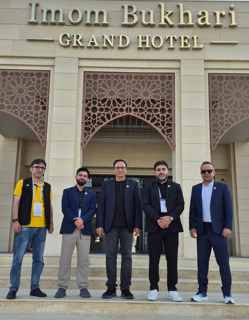 Afghaanse schaakploeg tijdens de Schaakolympiade 2026 in Samarkand